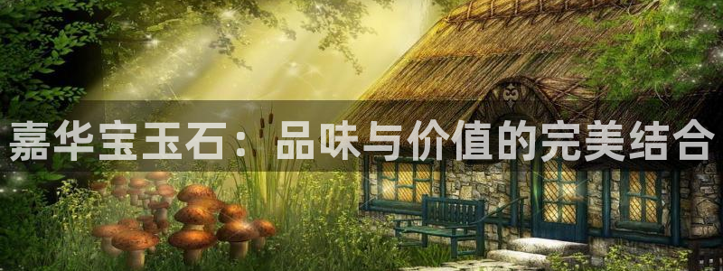 新宝娱乐5入口：嘉华宝玉石：品味与价值的完美结合