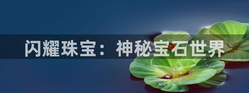 新宝5娱乐家：闪耀珠宝：神秘宝石世界