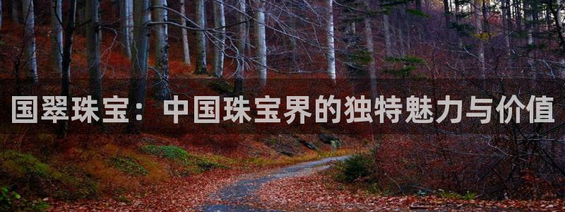 新宝5总代：国翠珠宝：中国珠宝界的独特魅力与价值