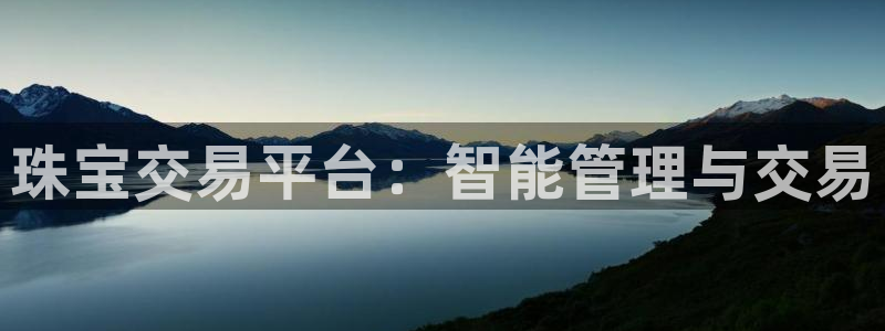 新宝5登录不了：珠宝交易平台：智能管理与交易