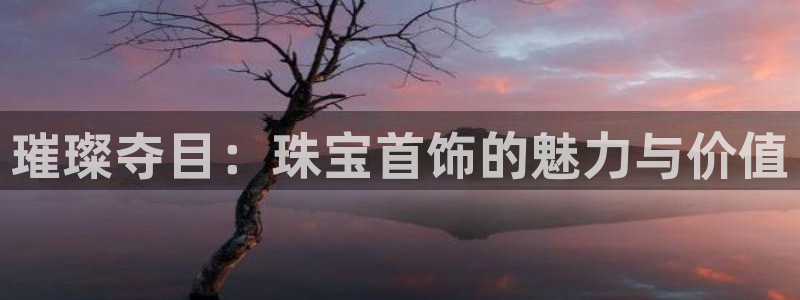 新宝5是谁：璀璨夺目：珠宝首饰的魅力与价值