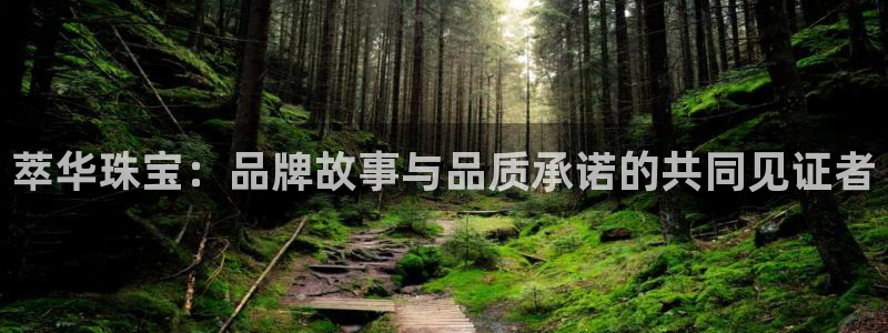 新宝娱乐5：萃华珠宝：品牌故事与品质承诺的共同见证者