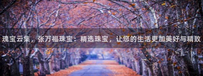 新宝5安卓版：瑰宝云集，张万福珠宝：精选珠宝，让您的生活更加美好与精致