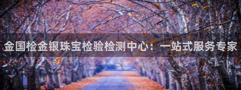 新宝5如何注册：金国检金银珠宝检验检测中心：一站式服务专家