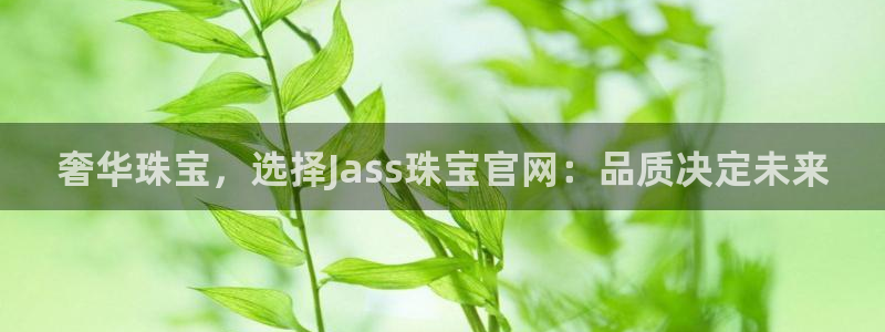 新宝5官网平台：奢华珠宝，选择Jass珠宝官网：品质决定未来