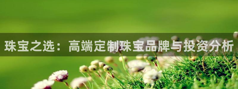 新宝5app手机下载：珠宝之选：高端定制珠宝品牌与投资分析